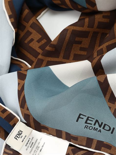 fendi tuch blau|Shop Blue Fendi Online .